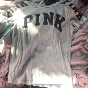 Pink brand shirt